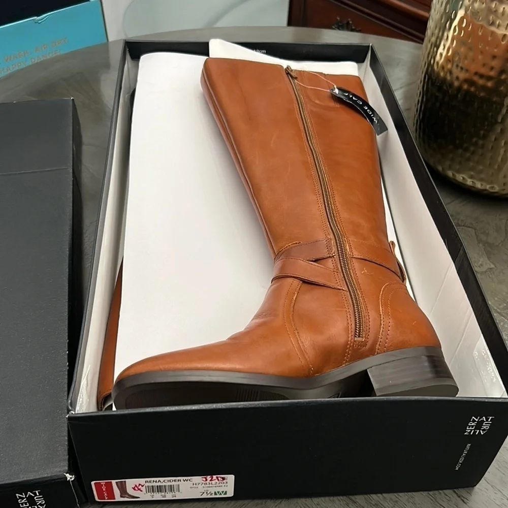 NATURALIZER Rena Riding Boots (WIDE CALF) (WIDE)